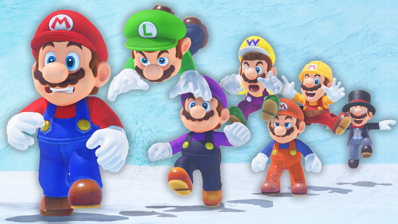 Прятки Mario Odyssey Online на 10 игроков (САМАЯ БОЛЬШАЯ НА СЕЙЧАС)