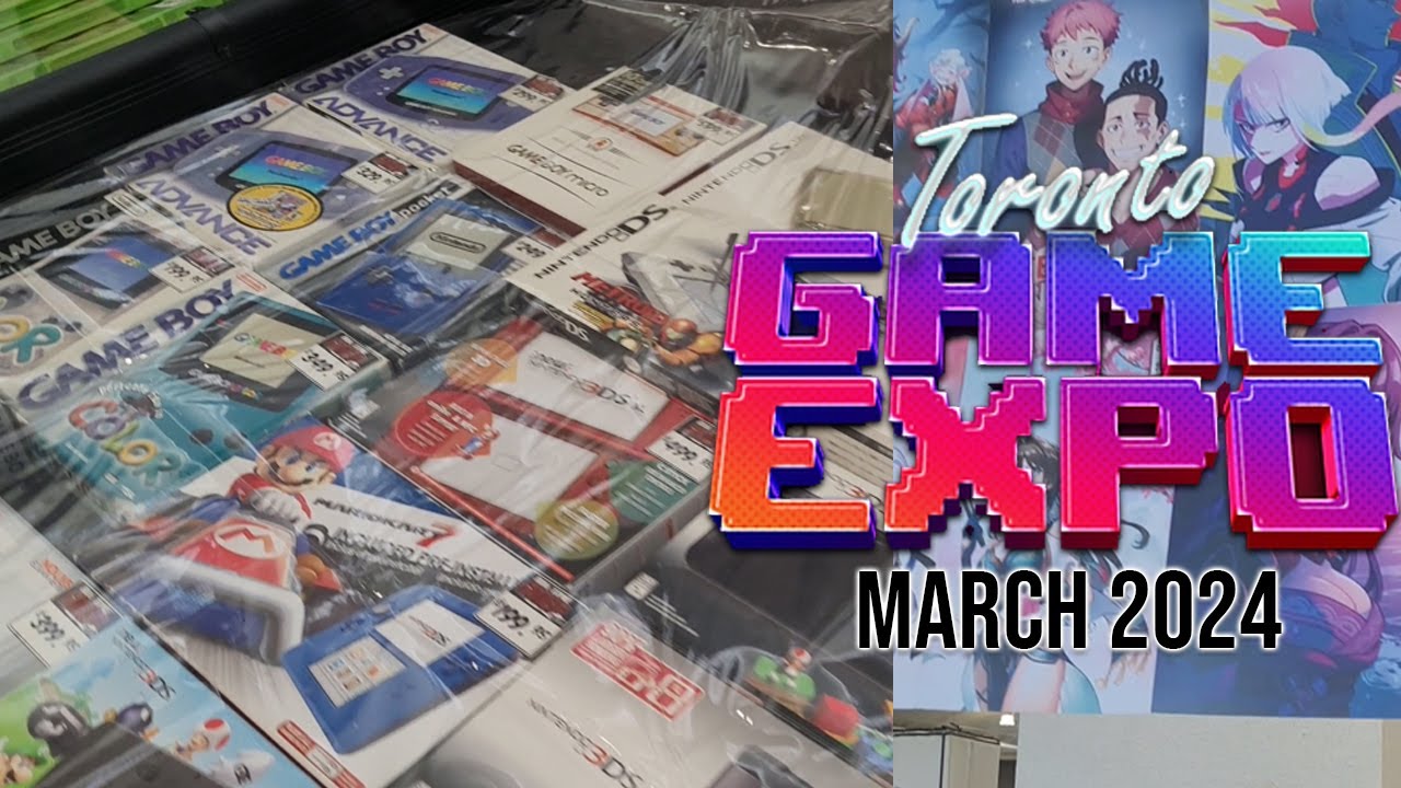 Toronto Game Expo Experience March 2024 - Game, Toys & TCG Hunting