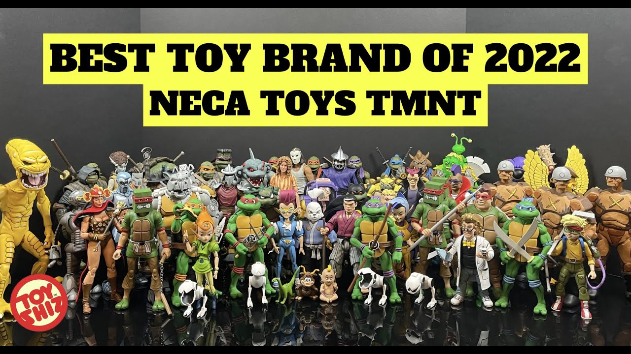 BEST OVERALL TOY BRAND OF 2022 | NECA TOYS TMNT