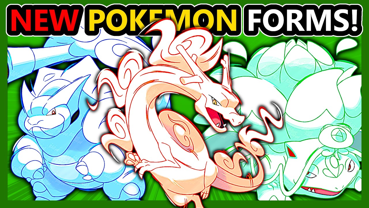 Giving Pokemon NEW Gimmick Forms!