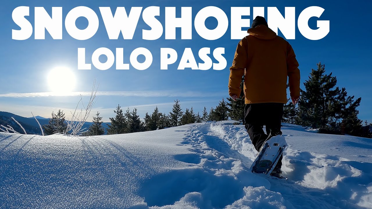 Snowshoeing Lolo Pass