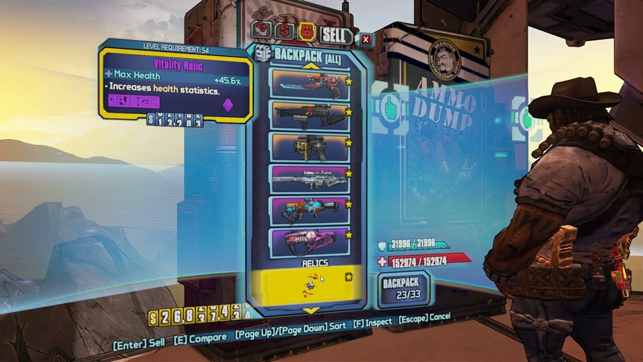 Borderlands 2: Day 134 of Farming The Bunker Until I Get a 94 Sham (It ascended to heaven)