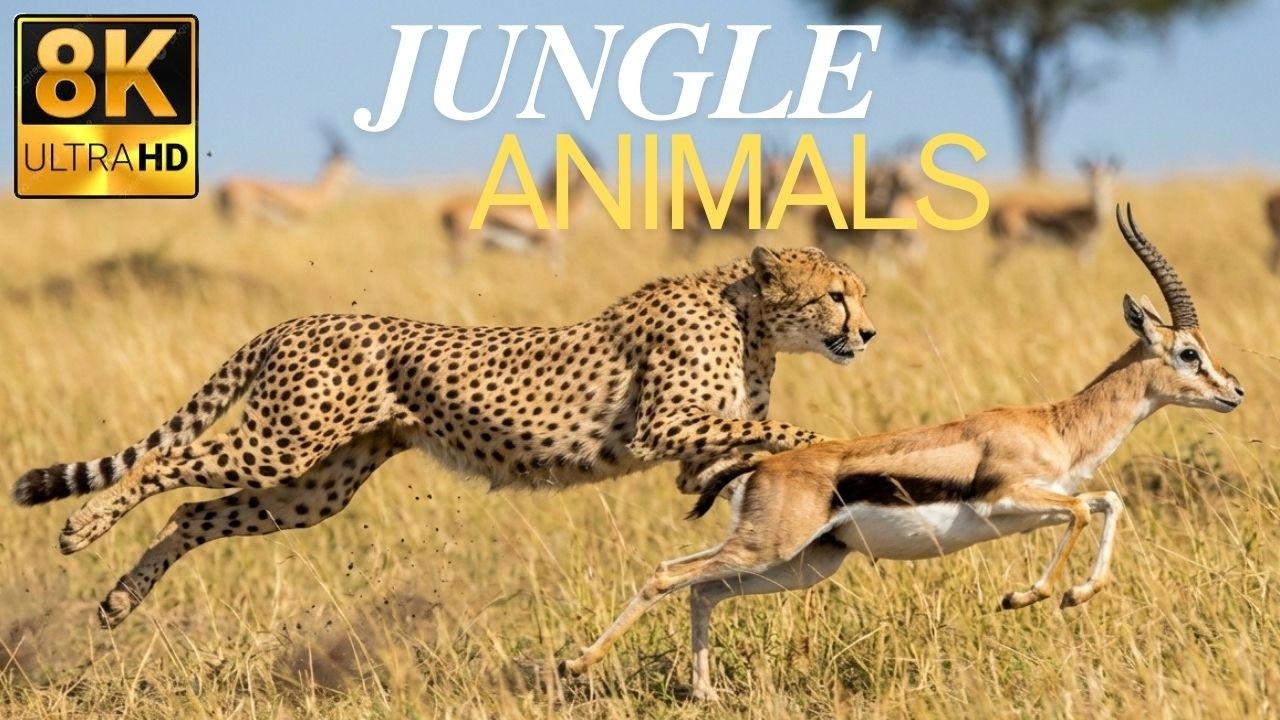 8K Wild Nature World – Incredible Wildlife in Ultra HD