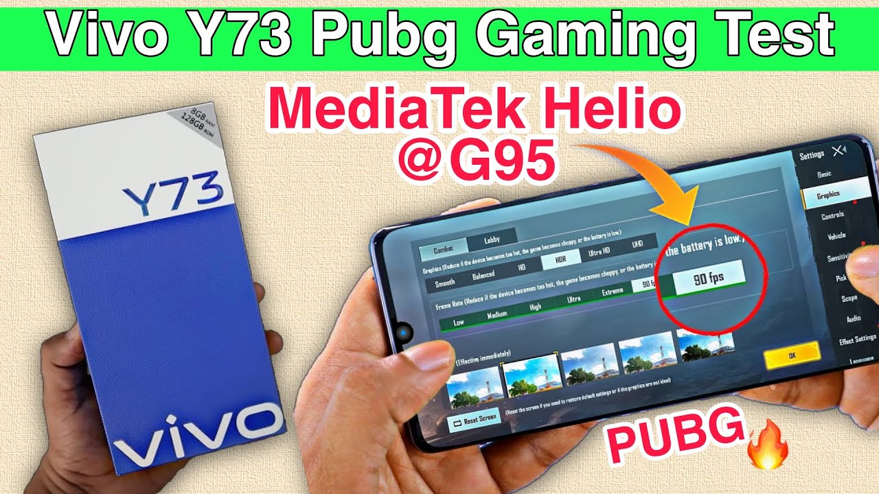 Vivo Y73 Pubg Test. Vivo Y73 Pubg Graphics.🔥