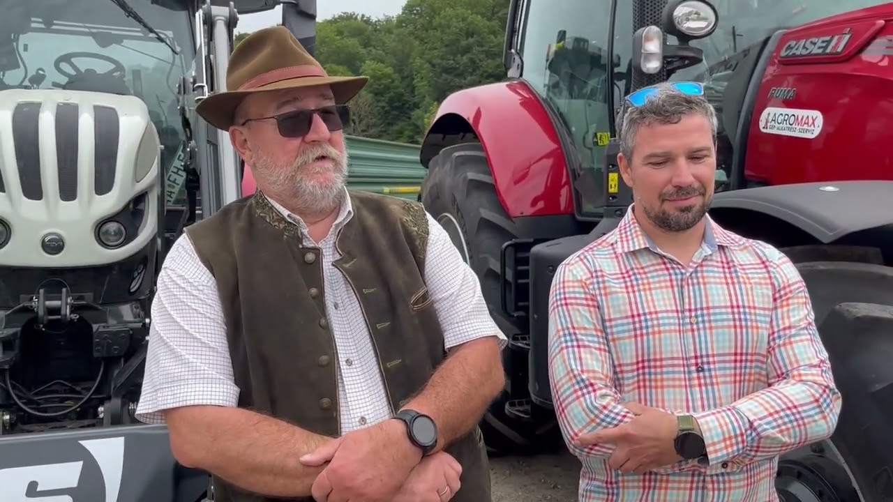 Case IH és STEYR flotta Patvarcon