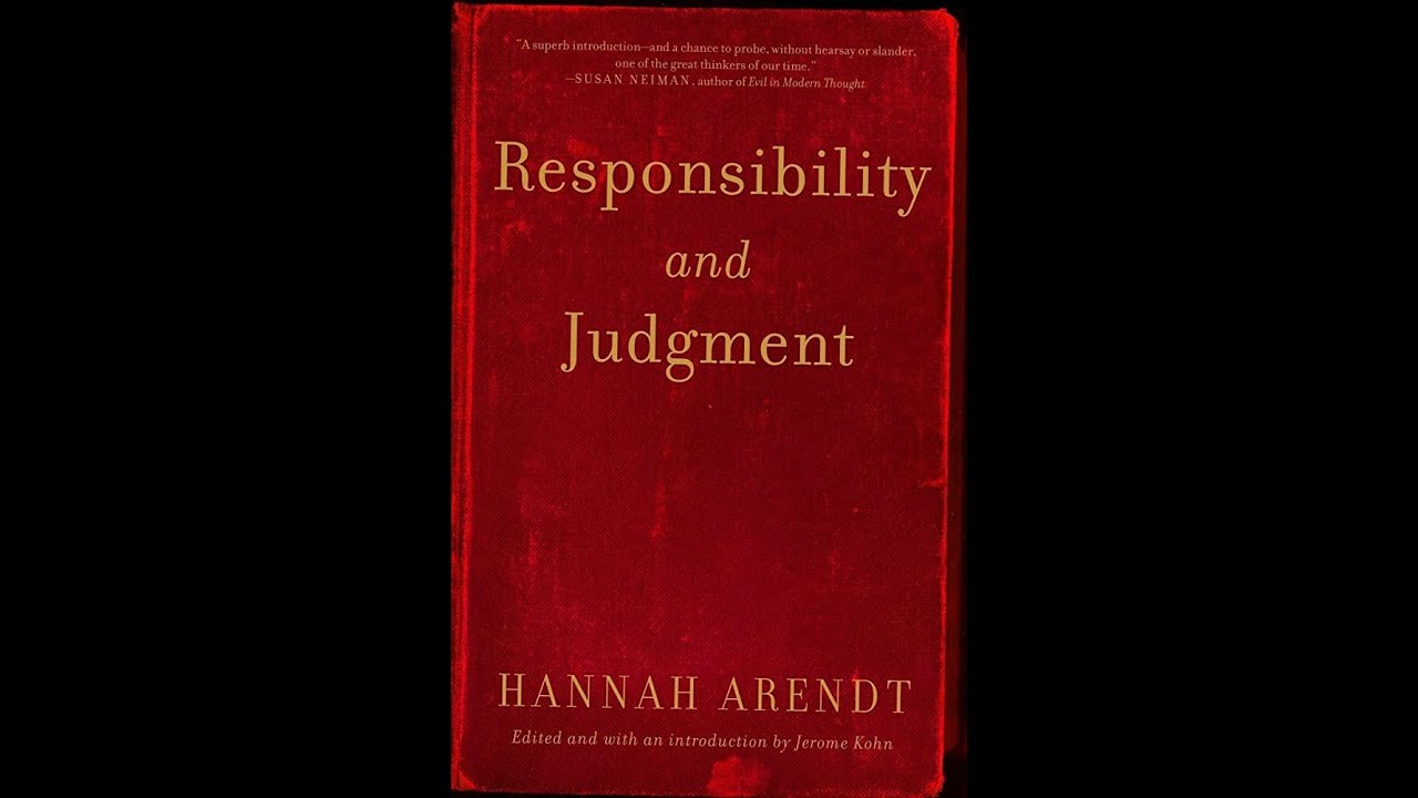 VRG: Responsibility and Judgement Ep.1  (Personal Responsibility Under Dictatorship)