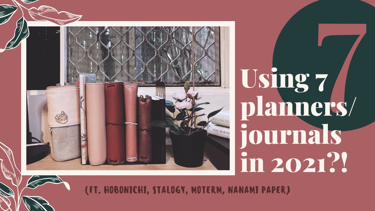 2021 Planner/Journal Lineup | Ft. Hobonichi, Stalogy, Moterm, Nanami Cafe Note