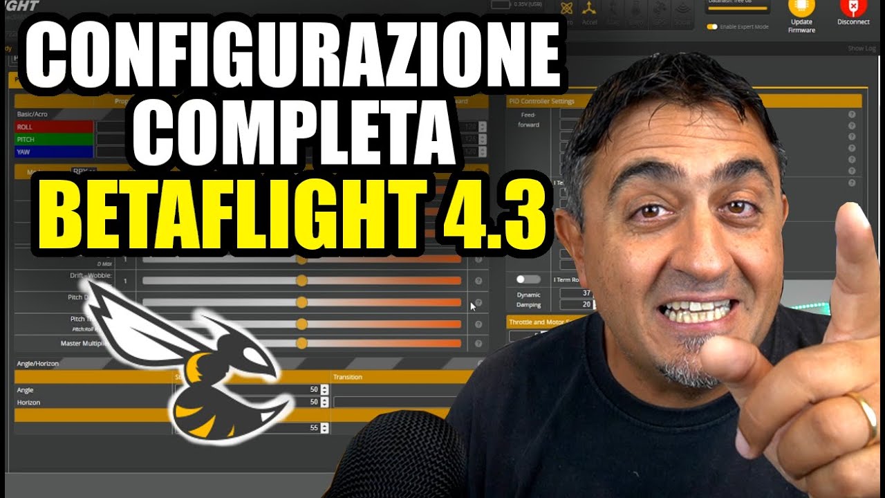 CONFIGURARE AL TOP BETAFLIGHT 4.3 SUL TUO DRONE FPV // GUIDA COMPLETA PER VOLARE CON BF 4.3