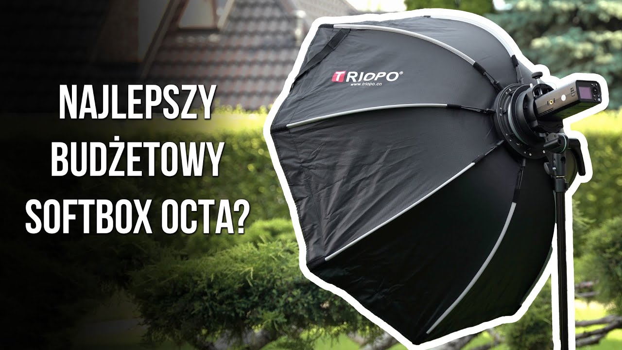 Szybko składany softbox TRIOPO 90cm - Idealny wybór poniżej 300zł