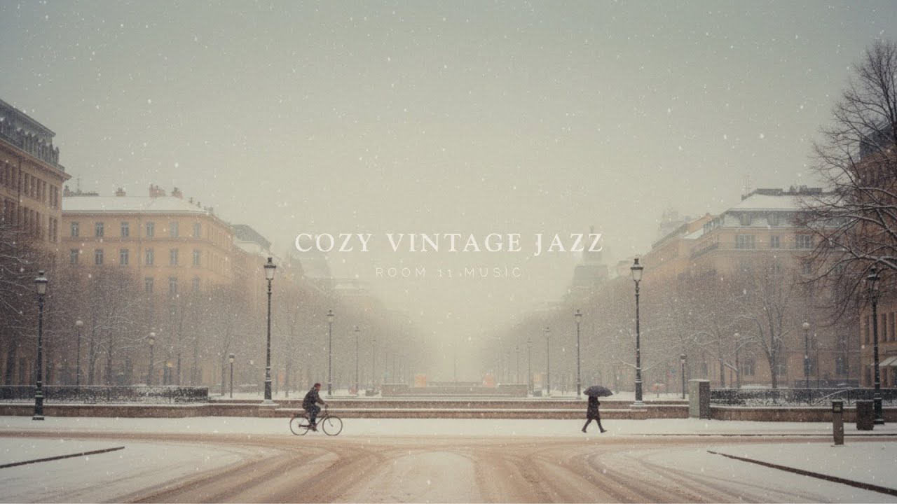 [playlist] 천천히 내리는 겨울 눈, 고요를 감싸는 빈티지 재즈 | Cozy Vintage Jazz for Quiet Snowy Nights