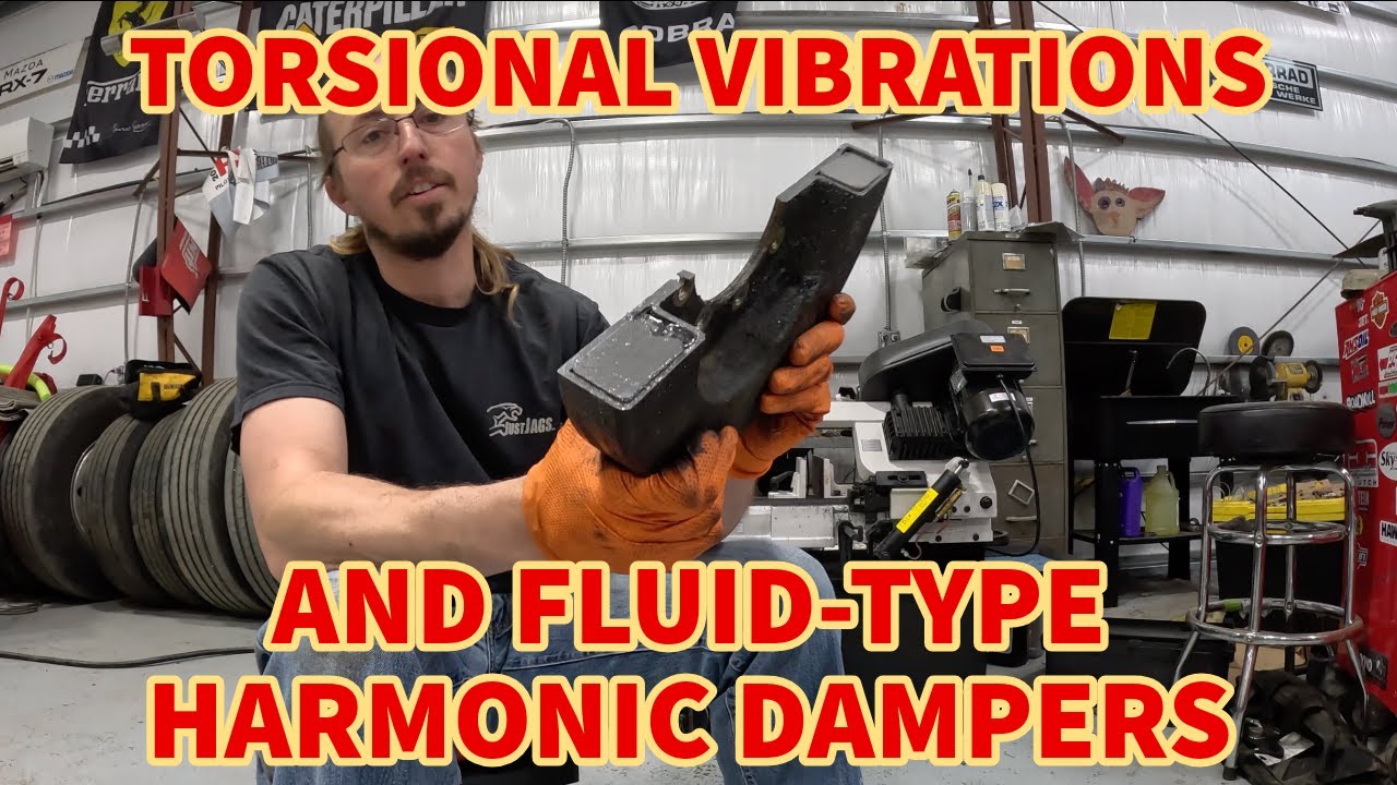 Cutting open a Caterpillar Diesel Harmonic Damper and What are Torsional Vibrations? (and why care?)