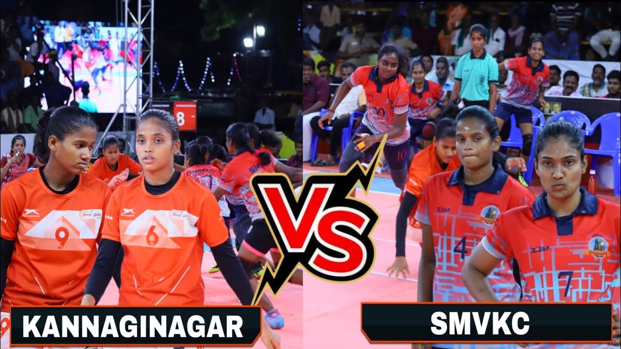 QUATER FINAL|KANNAGINAGAR vs SMVKC OTTANCHATIRAM|SINGAMPUNARI|SOUTH ZONE WOMEN'S KABADDI-2023