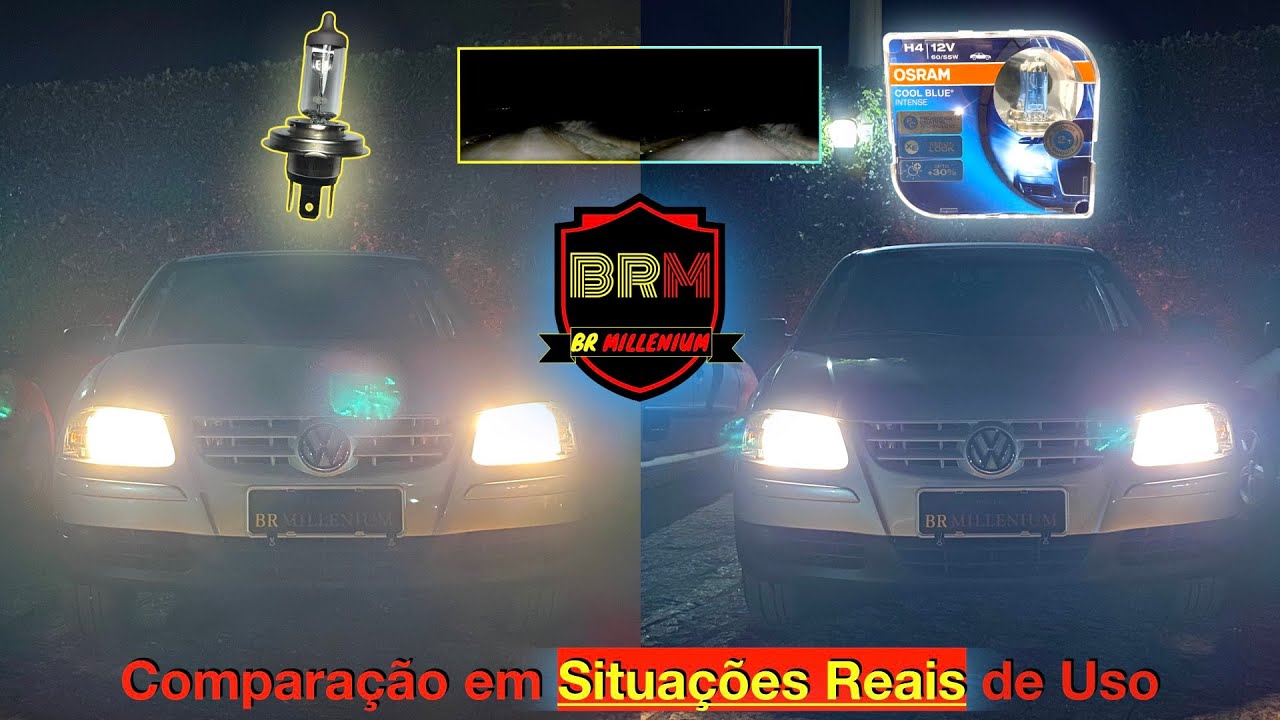 Osram Cool Blue Intense vs Originais | Vale a pena comprar?