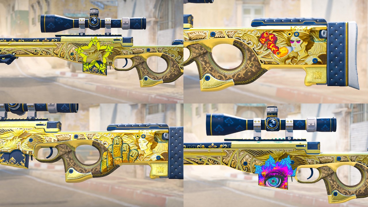 Новые AWP Queen's Gambit из CS2 &mdash; это просто бомба! 🔥 &mdash; Лучшие AWP Queen's Gambit от сообщества CS2!