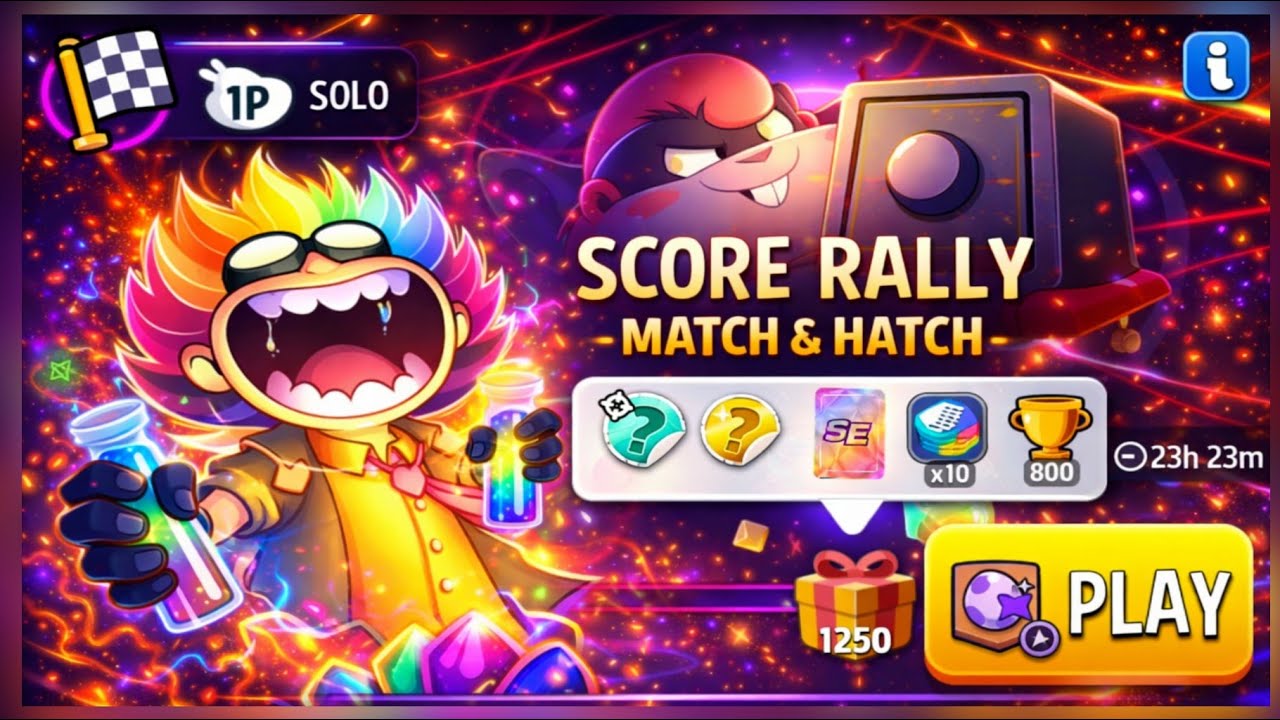 Match and hatch solo challenge|score rally|match masters