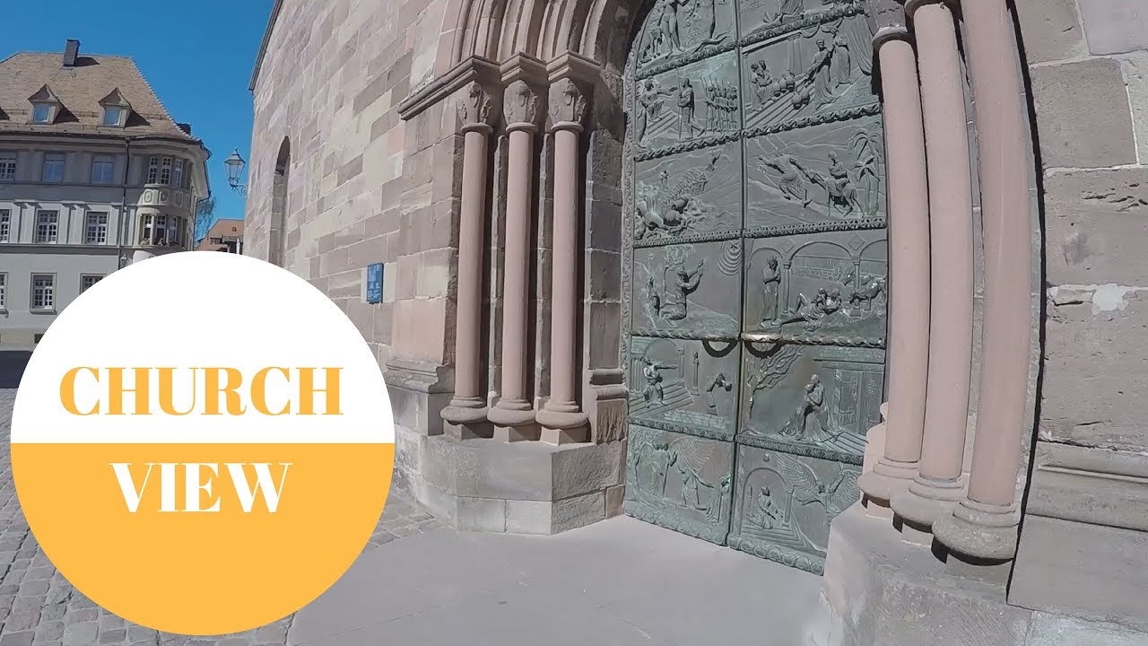 Rundgang durch das Münster in Villingen in GERMANY