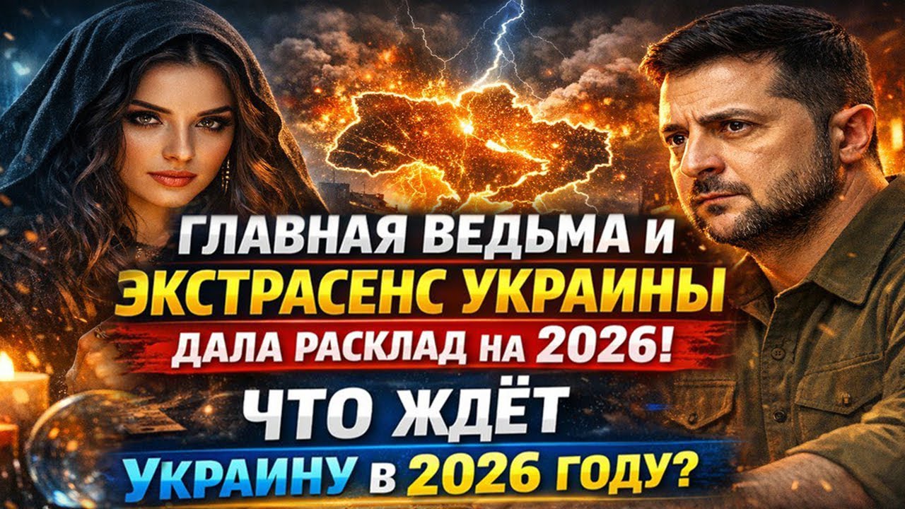 Её предсказания всегда сбываются! ЧТО ЖДЁТ УКРАИНУ и Зеленского в 2026 году? - Юлия Тихая