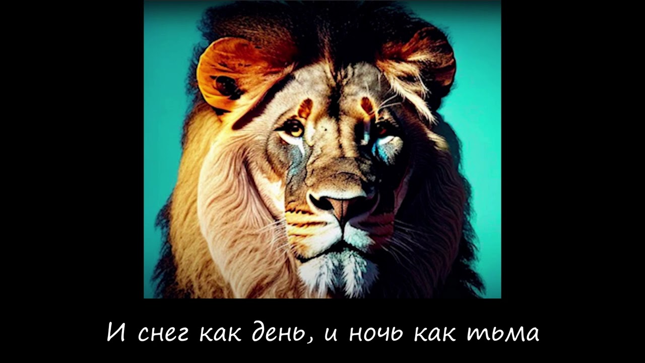 И снег как день, и ночь как тьма