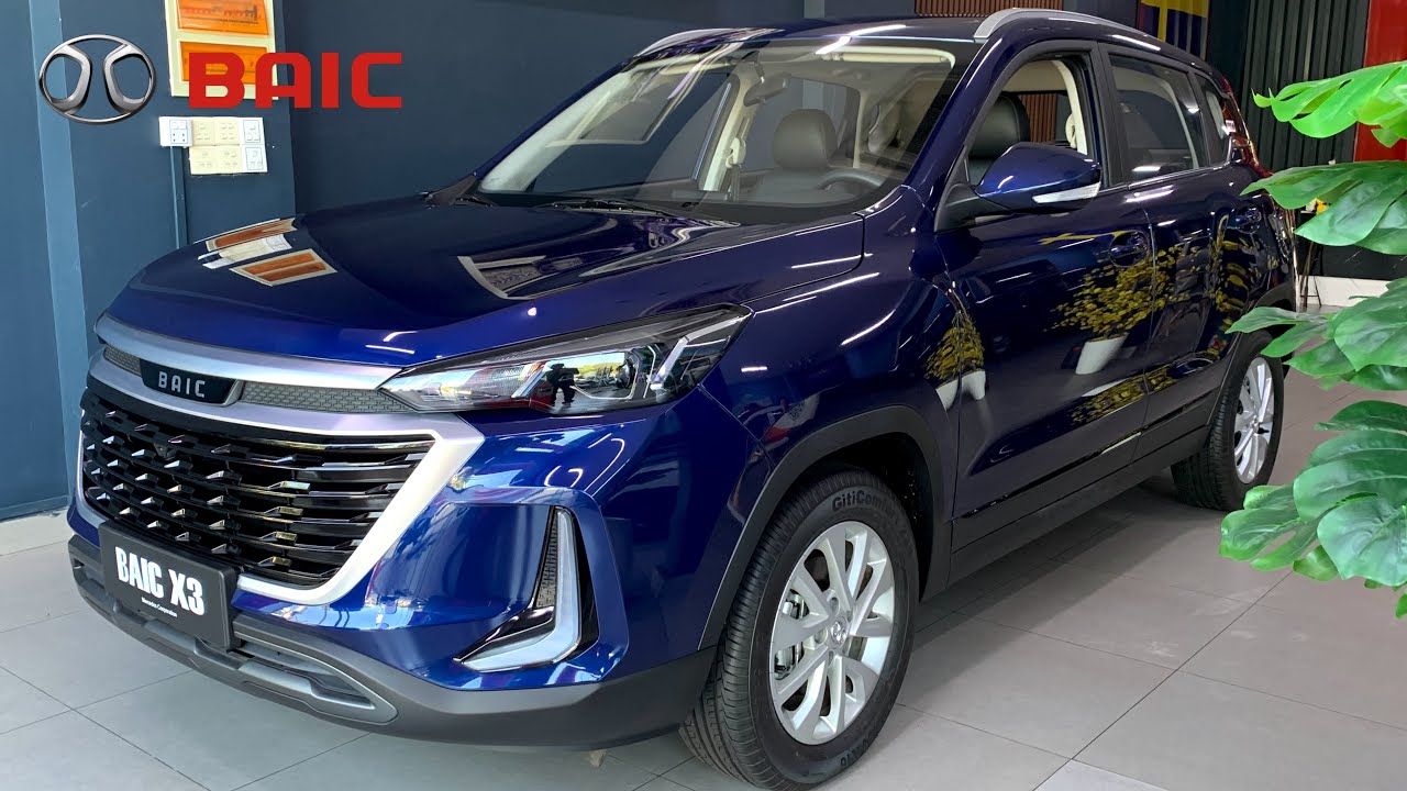 New 2023 BAIC X3 5-Seats SUV - Exterior and Interior Details