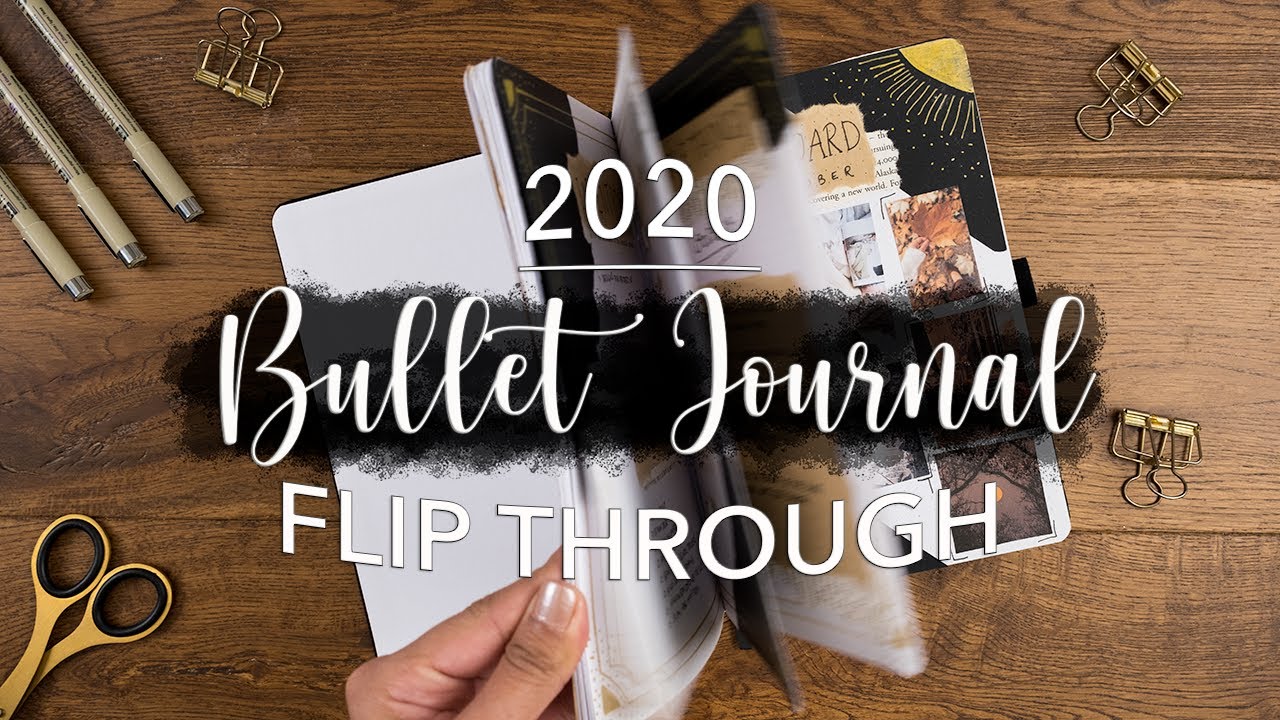 2020 Bullet Journal Flipthrough | A Year of Mindfulness and Reflection
