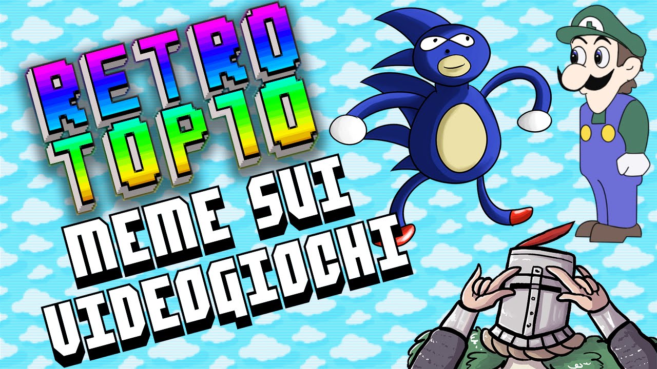 RetroTop10 - Meme Sui Videogiochi