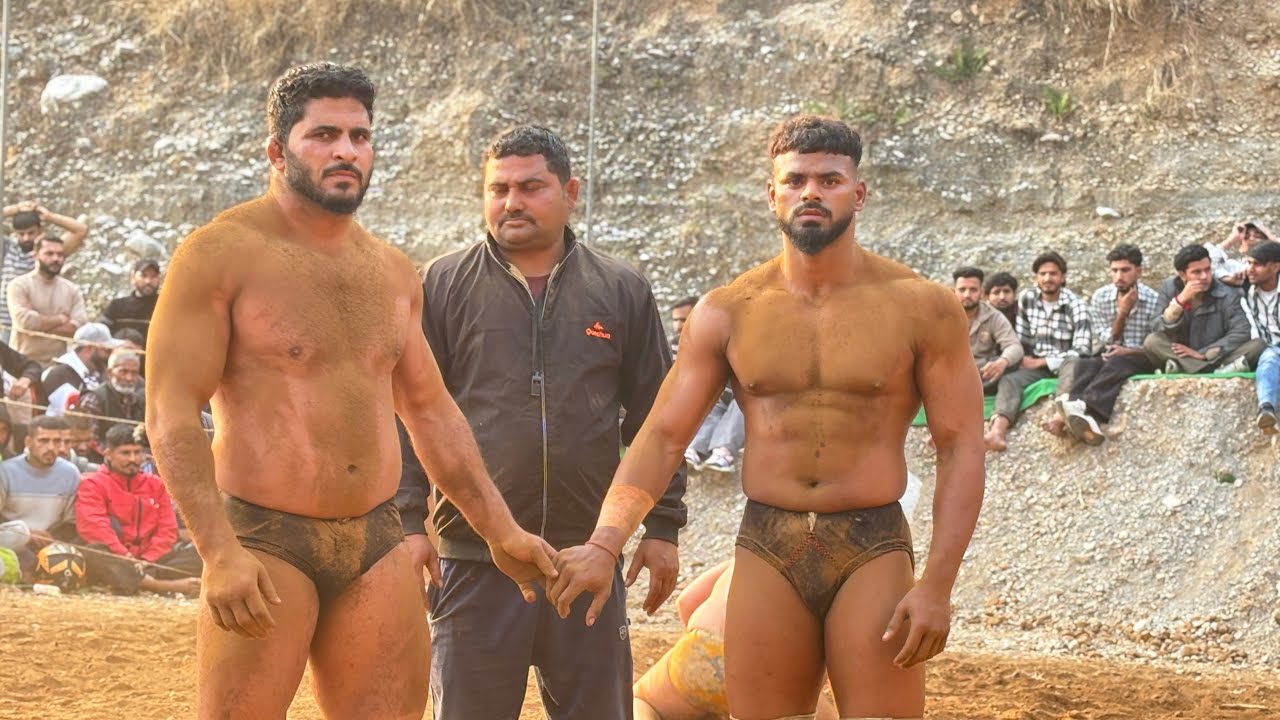Fiza Bilawar vs Deepu Bhogpur kushti Dangal Katra panthal 23/2/2026#katralivetv 
