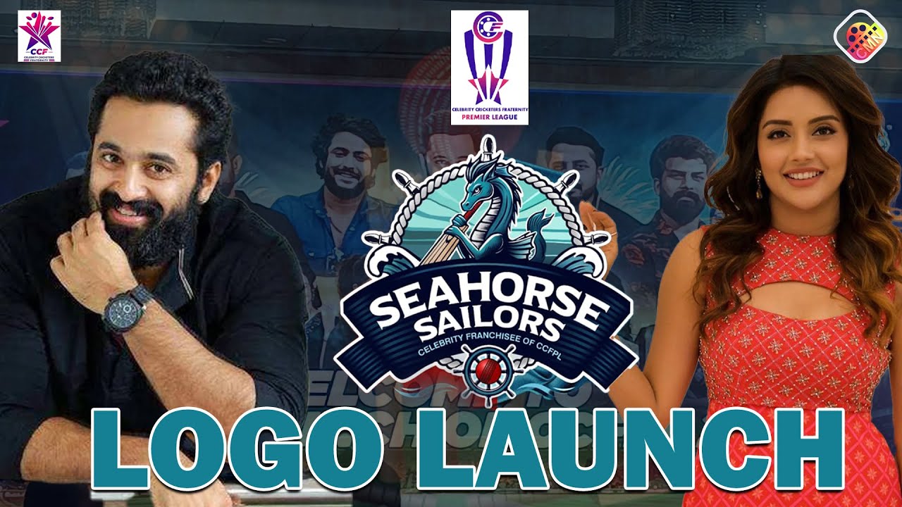 CCFPL 2025 LOGO SEAHORSE SAILORS | UNNI  MUKUNDAN | MAHIMA NAMBIAR