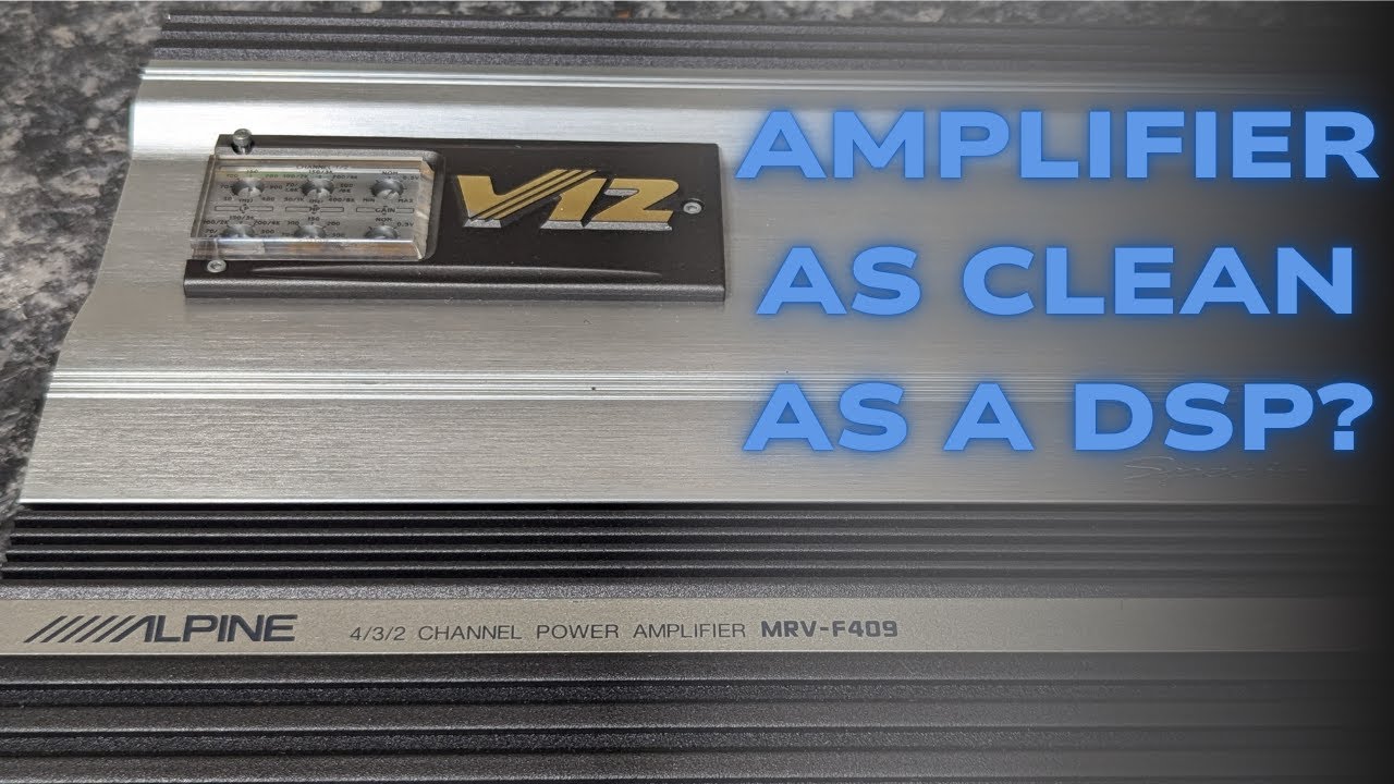 Усилители Alpine V12 такие же чистые, как DSP.