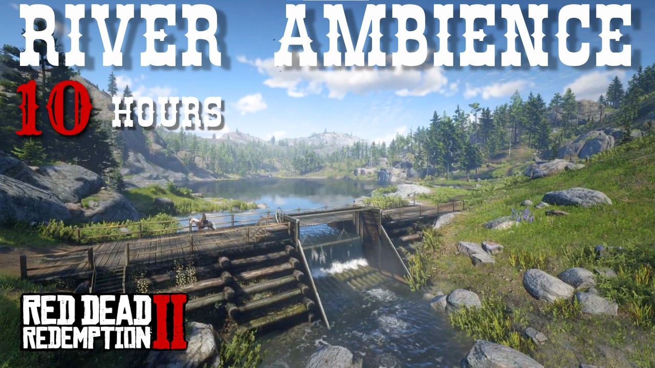 This will Calm you down |10 Hours |Red Dead Redemption II (Pure Game Sounds) No commentary