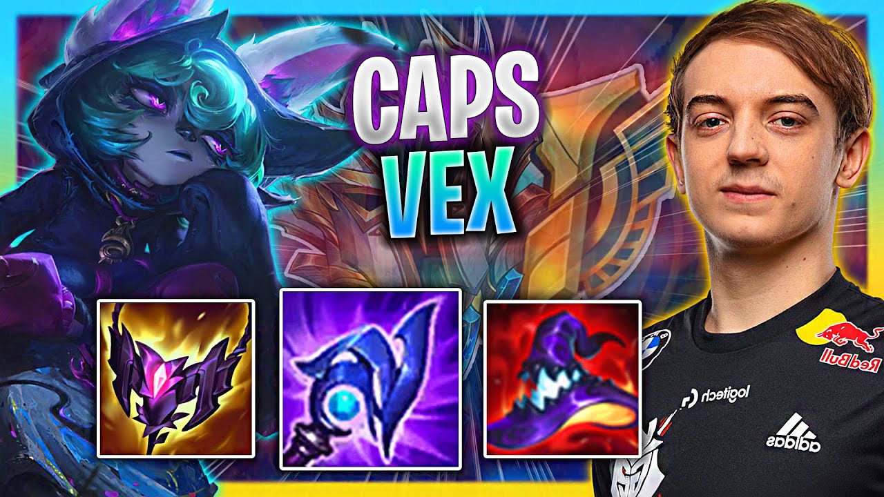 CAPS HARD CARRY WITH VEX! | G2 Caps Plays Vex Mid vs Leblanc!  Season 2023