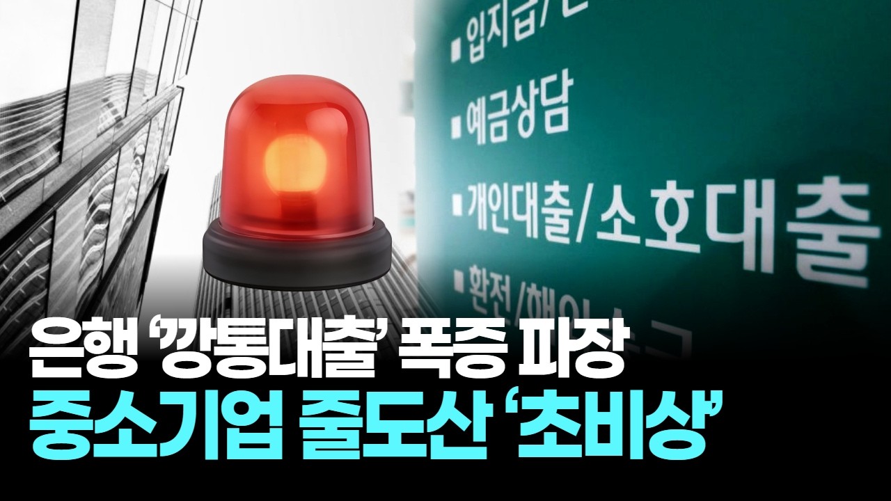 은행 &lsquo;깡통대출&rsquo; 폭증 파장&hellip;중소기업 줄도산 &lsquo;초비상&rsquo;