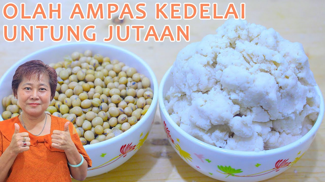 WOW AMPAS KEDELAI JADI LADANG USAHA 🥰