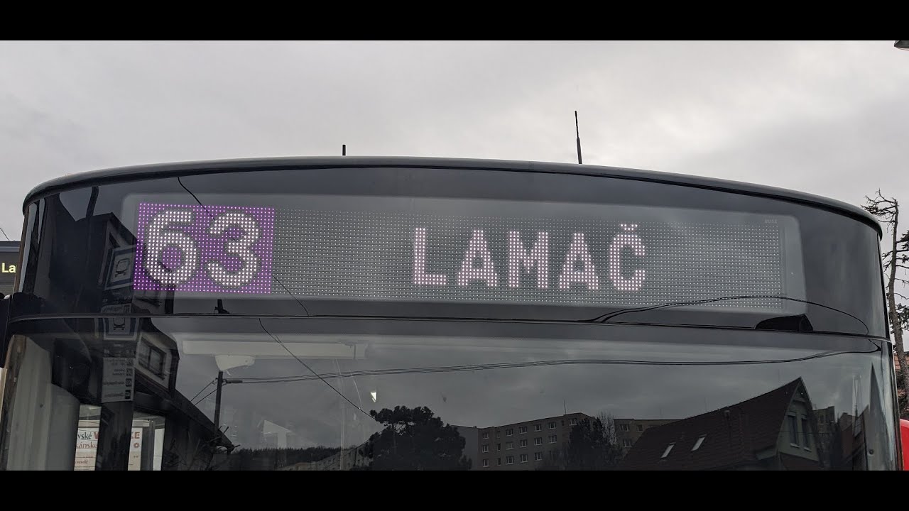 63 | Avion Shopping Park → Lamač a ⮌ 11/24
