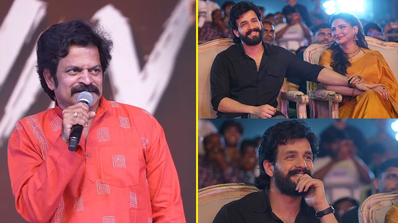 Actor Brahmaji Speech, Akhil Reaction | #LENIN Blockbuster Celebrations