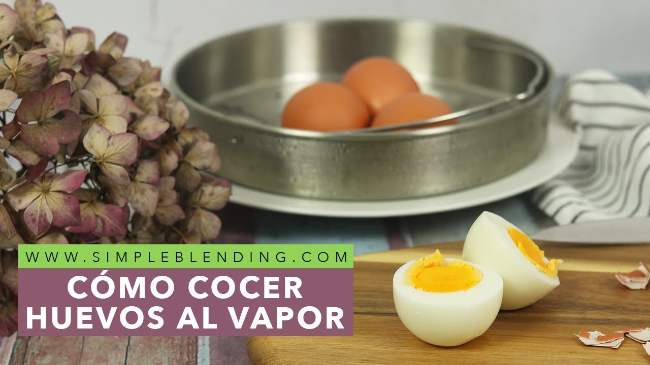 CÓMO COCER HUEVOS AL VAPOR | ¿Es posible cocer huevos al vapor?