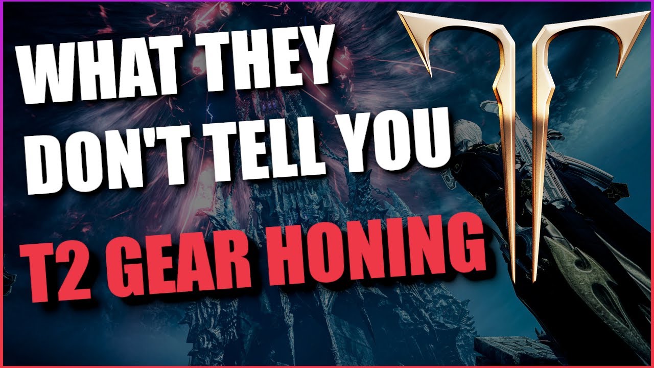 The MOST IMPORTANT THING to know about Tier 2 and 3 Gear Honing in Lost Ark