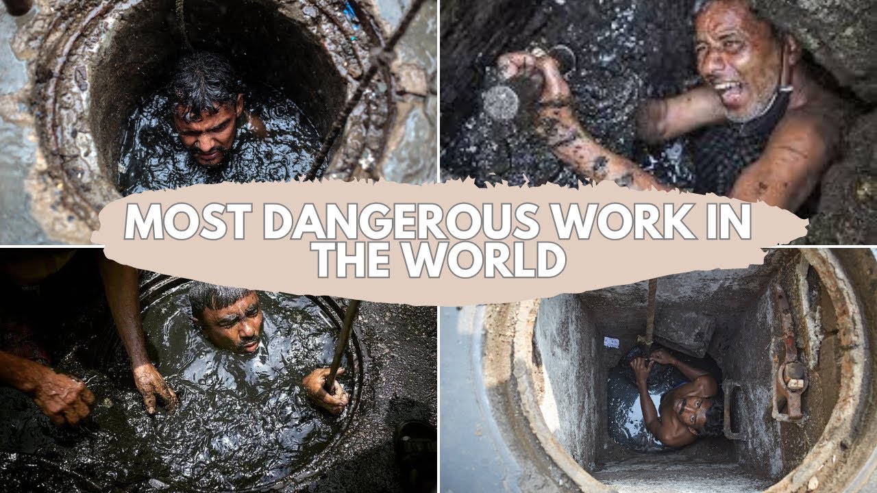 One of the World's Most Dangerous Job | India's Sewage Cleaning