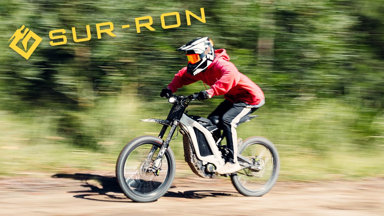Sur Ron Going FULL SPEED On DIRT TRAILS | 2022 Sur Ron Light Bee X