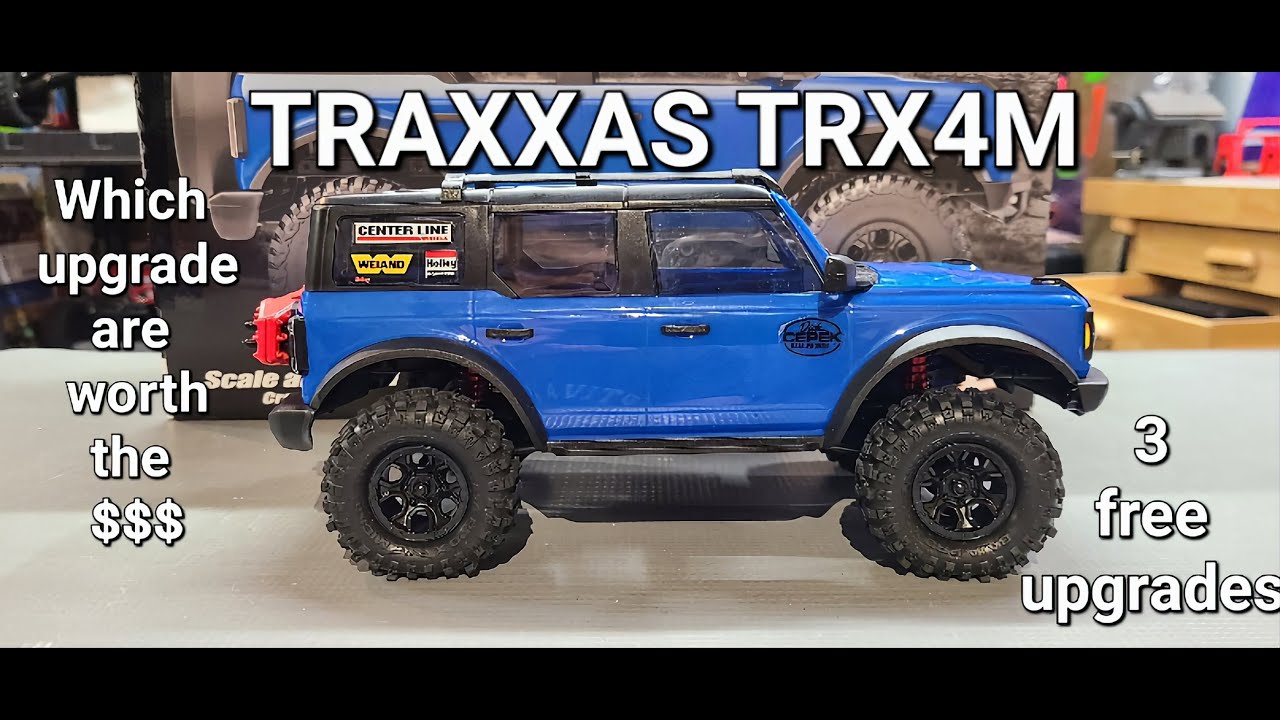 Traxxas TRX4M Upgrades