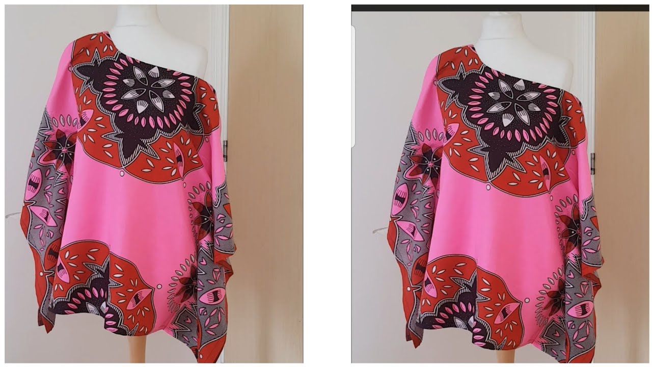 how to make this cute top/kaftan top/Bubu top