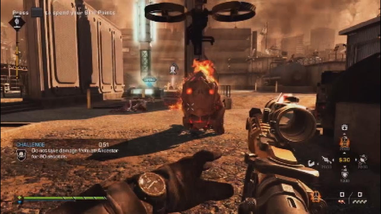 Call of Duty: Extinction my first Solo attempt on Exodus
