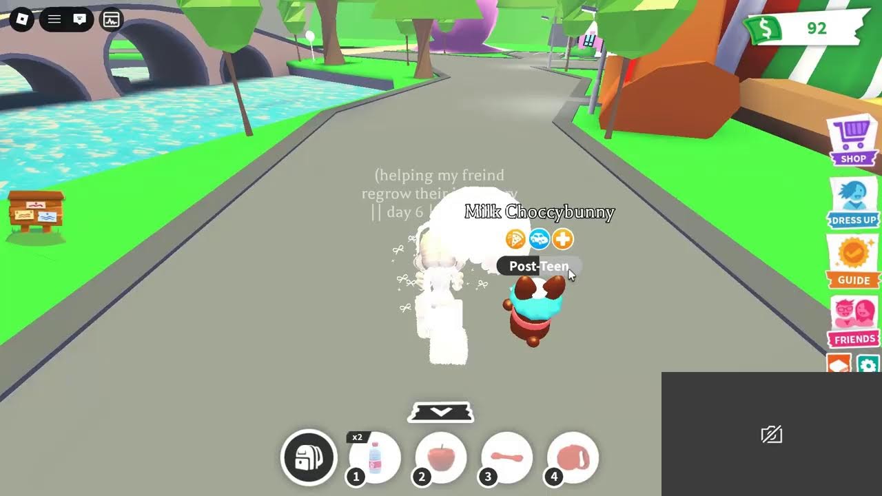 Starting over in AdoptMe to get my friends inventory || Part 6