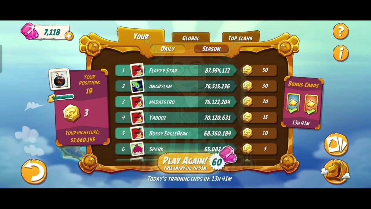 Angry Birds 2 | Mighty Eagle Bootcamp | MEBC | 3 March 2026