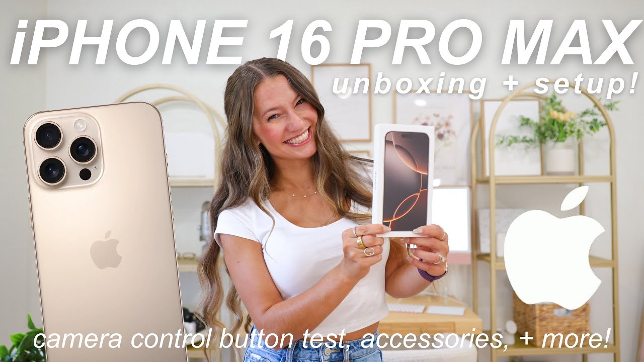 Распаковка iPhone 16 PRO MAX * Я обожаю новый Desert Titan!!*