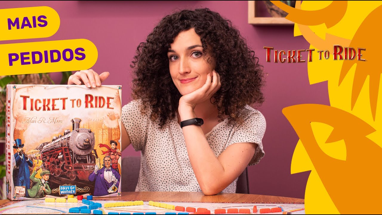 Conheça TICKET TO RIDE | Mais Pedidos da Galápagos