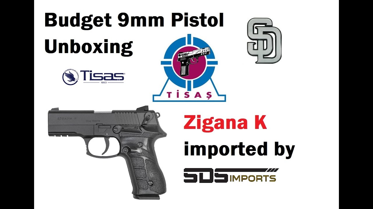 Budget 9mm Pistol unboxing-Tisas Zigana K by SDS Imports