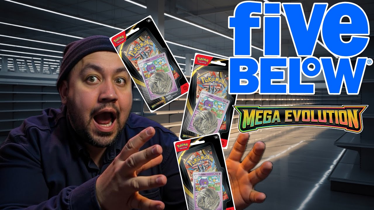 Я нашёл карты покемонов &laquo;Мега Эволюция&raquo; в FIVE BELEOW