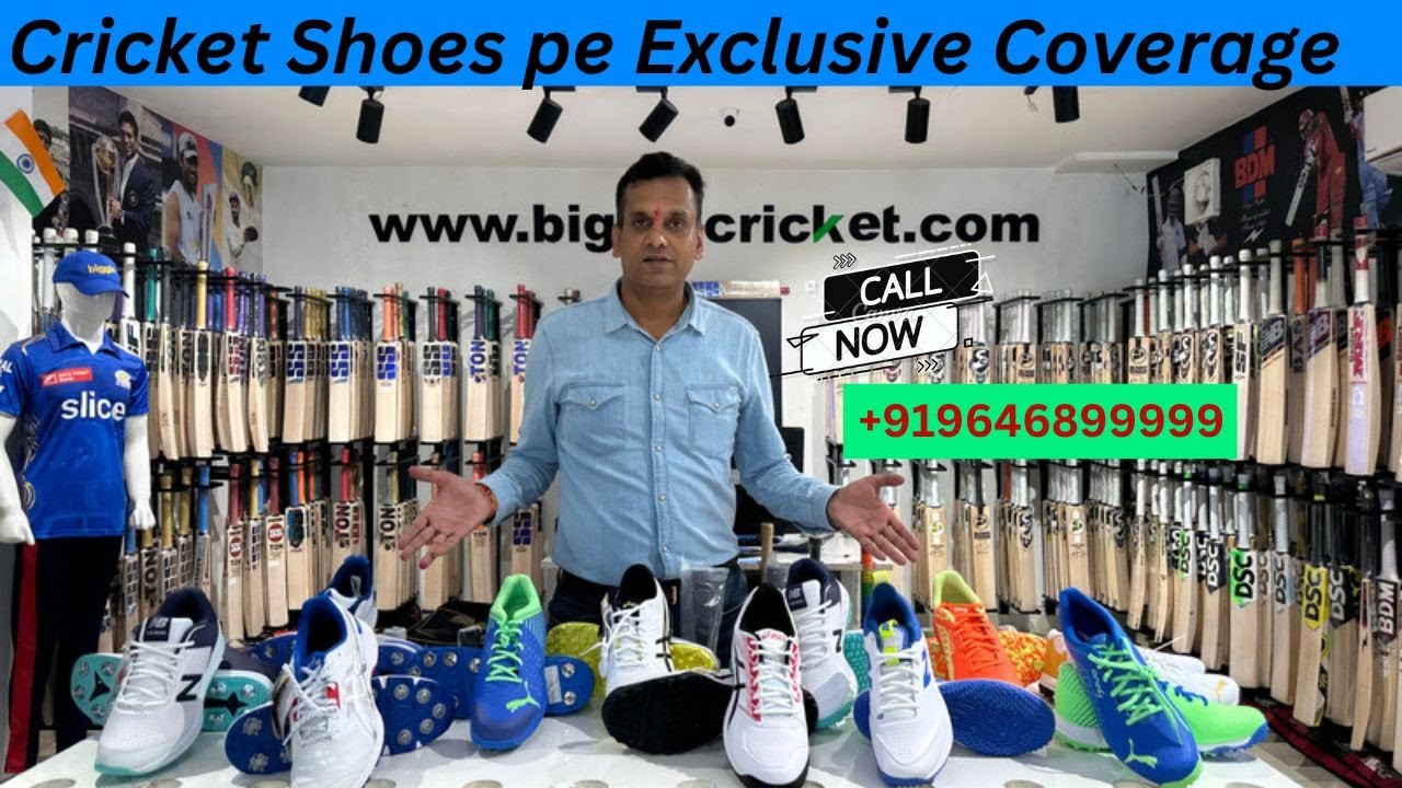 Cricket Shoes pe Exclusive Coverage | Asics | Puma | New Balance Cricket Studs and Spikes