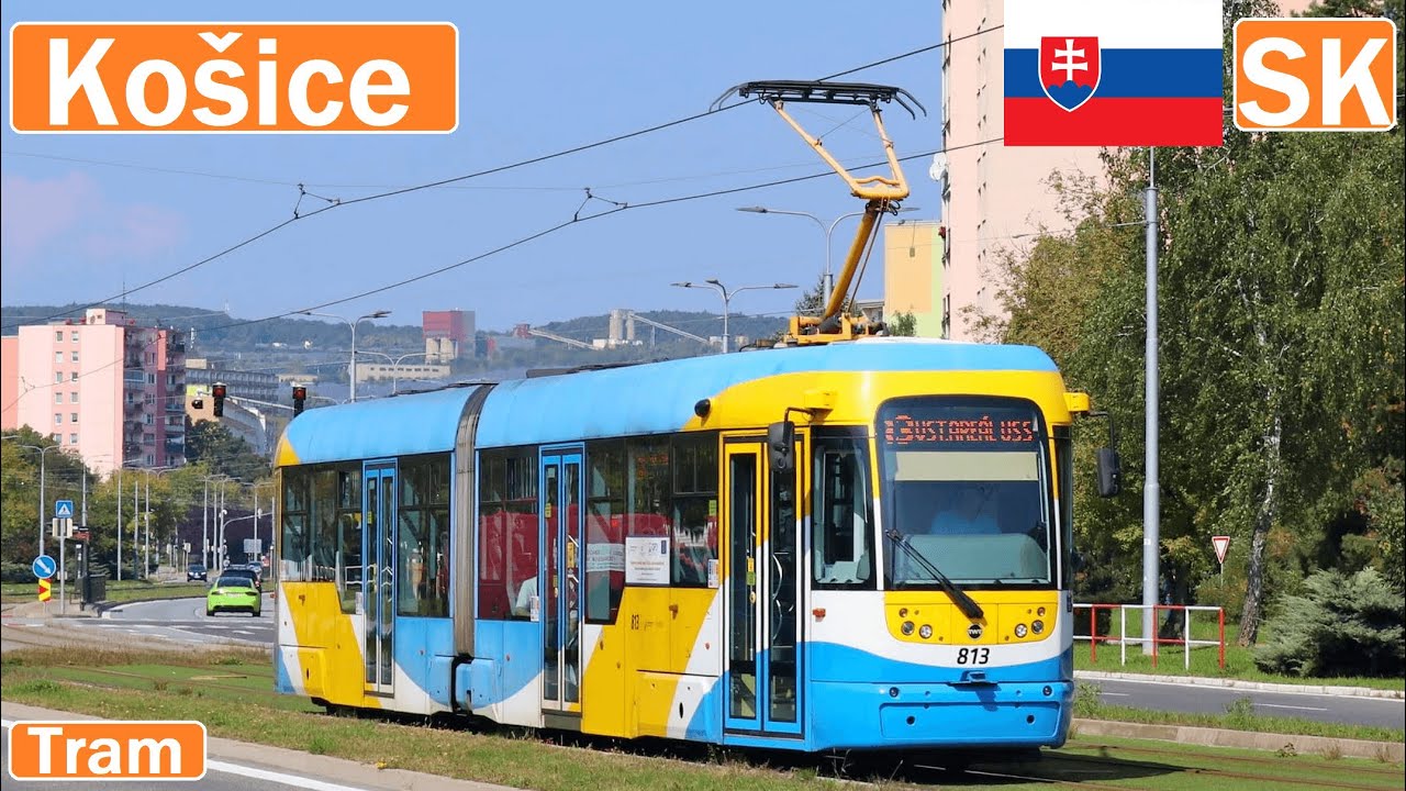 🇸🇰 KOŠICE TRAMS 2021 | Električky v Košiciach【4K】
