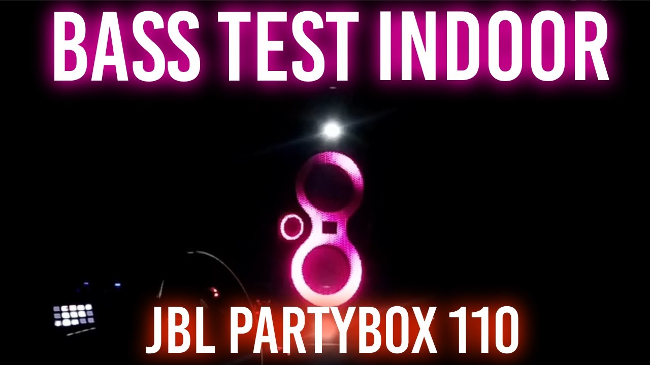 🔊🎶 JBL PartyBox 110 | Indoor Bass Test🔥